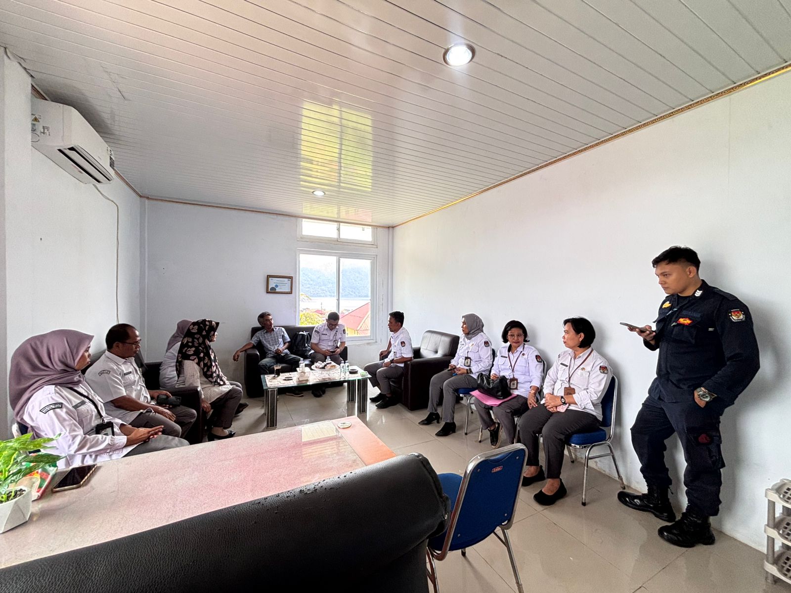 Kunjungan KPU Prov  Sulteng