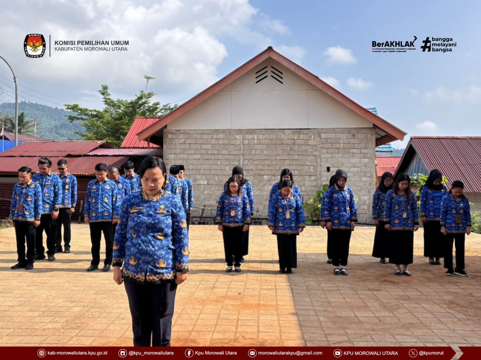 Kegiatan Upacara memperingati Hari Besar